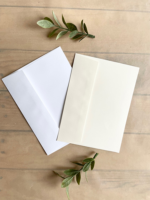 Standard White & Cream Envelopes