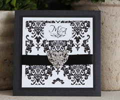 Browse our collection of custom handmade wedding invitations today!  Choose from a variety of options to create your own unique wedding invitation design.