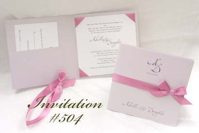 Wedding Invitation 504: 