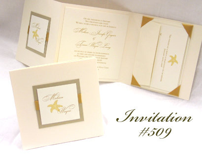Wedding Invitation 509: 