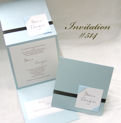 Wedding Invitation 514: 