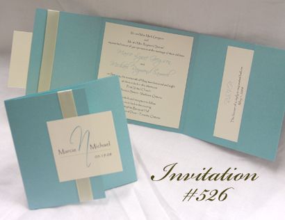 Wedding Invitation 526: 