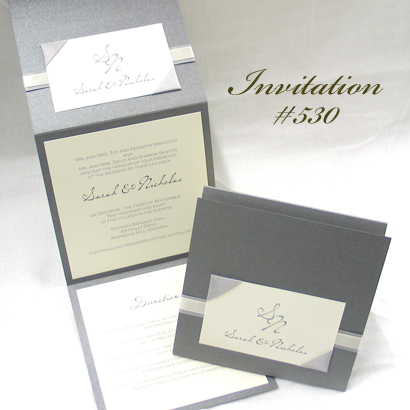 Wedding Invitation 530: 
