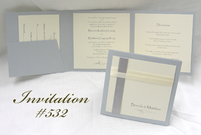 Wedding Invitation 532: 