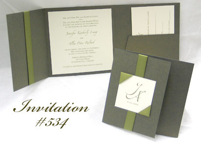 Wedding Invitation 534: 