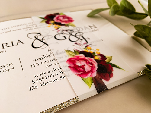 Wedding Invitation 2124: Petal Pink