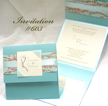 Wedding Invitation 603: 
