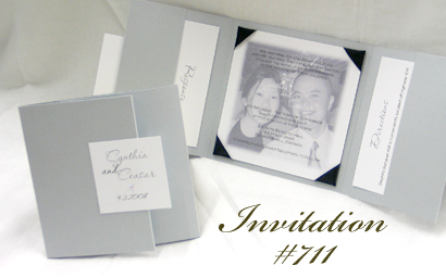 Wedding Invitation 711: 
