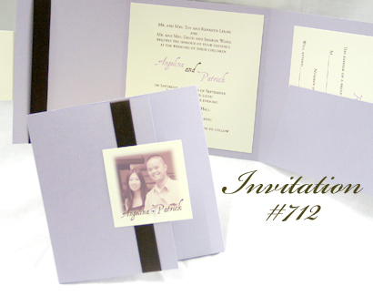 Wedding Invitation 712: 