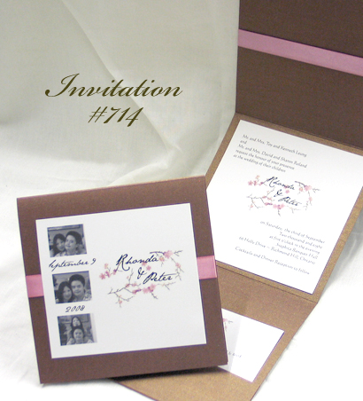 Wedding Invitation 714: 