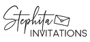 Stephita Wedding Invites Toronto, Montreal & New York