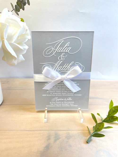 Sample Image of Acrylic Combo Wedding-invite-008