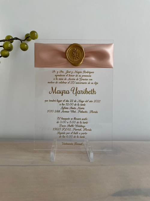 Sample Image of Quinceneara Invite 010