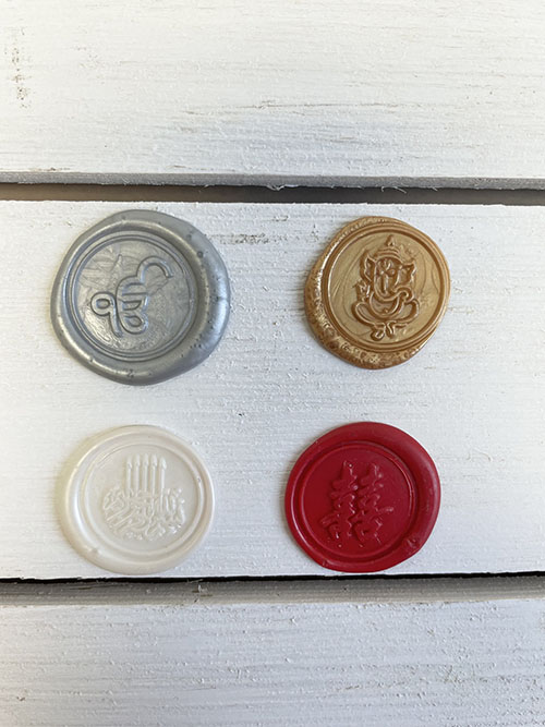 Cultural Wax Stamp Designs