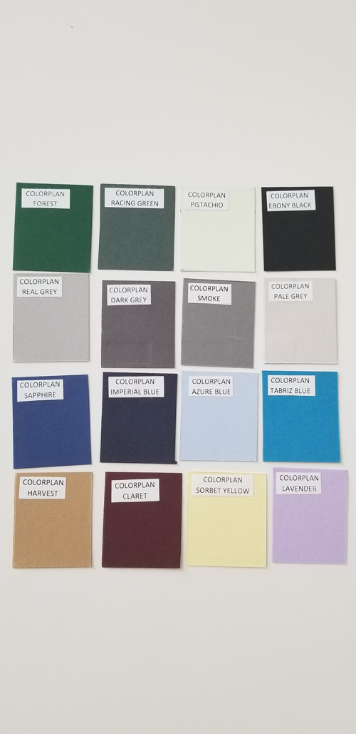 Envelope Sample Color