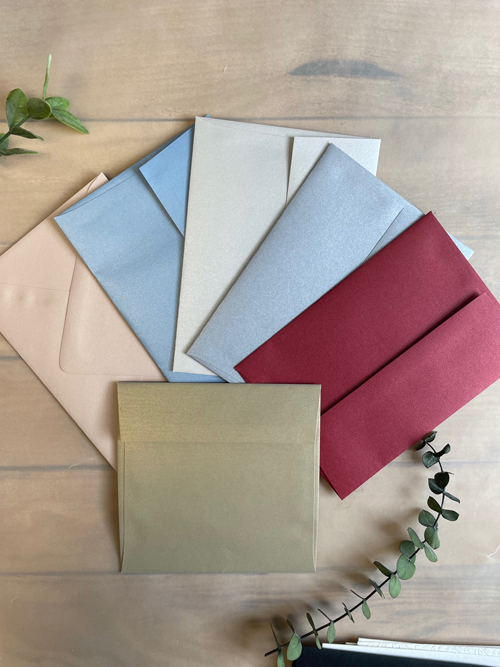 Envelope Sample Color Envelopes