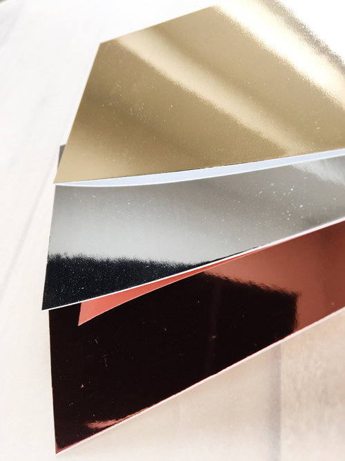 Paper Swatch Backing Mirror
