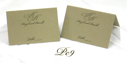 Placecard PC9: 