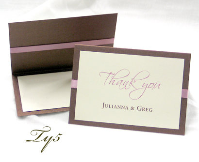 Thank You Card TY5: 