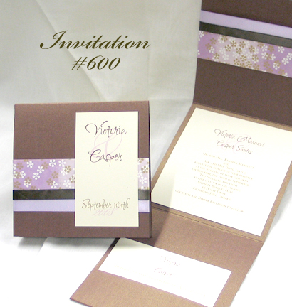 Invitation 600: 