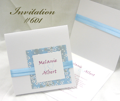 Invitation 601: 