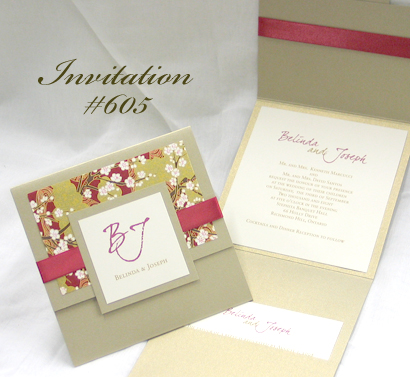 Invitation 605: 