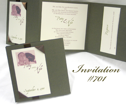 Invitation 701: 
