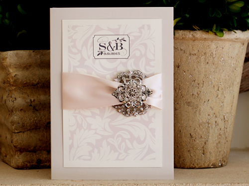 Invitation 1210: Iridescent Pearl