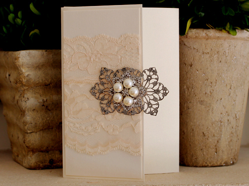 Invitation 1216: White Gold, White Gold