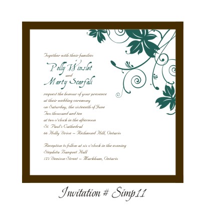 Invitation SIMP11: 