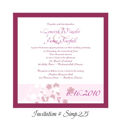 Invitation SIMP25: 